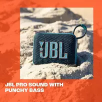 Kompiuterio kolonėlės Jbl Go 4 Nešiojamas Bluetooth Garsiakalbis - Juodas