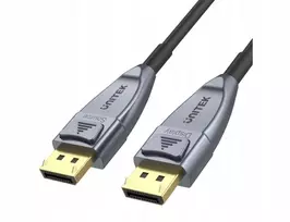 Šviesolaidinis Displayport 1.4 M/m Aoc 8k 10m Unitek C1616gy kabelis