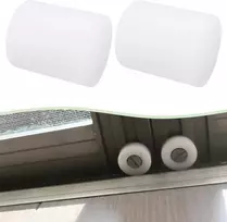 Emagtech plastikiniai ritinėlių guoliai be rutulinių guolių, 40x50 mm, 10 mm skylė, tinkami ratukams, kreipiamieji ratukai baldų gamybai, 2 vnt.