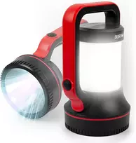 Duronic Rl74 žibintuvėlis | Led žibintas | Ryški lauko kempingo lempa | Lempa su 10000 mah įkraunamu prožektoriumi su trimis šviesos režimais | Avarinėms situacijoms ir elektros energijos tiekimo nutraukimams | Su rankena | 320 liumenų