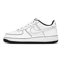 Nike Air Force 1 Low 07 Contrast Stitch White Black GS CW1575-104 38.5 white