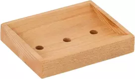 Muilinė iš buko medienos, stačiakampė, šviesi, 3 taškų