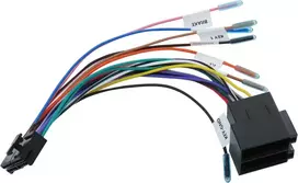 Automagnetola 1 vnt. 20 kontaktų į Iso laidų jungties adapteris 20 kontaktų Iso automobilio radijo adapterio pakeitimas, 20 kontaktų kištukas, Iso kabelio jungtis, universalus priedų kabelis su vairo ir atbulinės eigos valdymo linijomis
