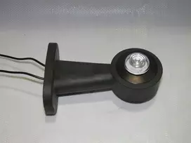 Led gabaritinis žibintas, vidutinis, tiesus, kairys, 12/24v, 27cm laidas, ilgis 135mm