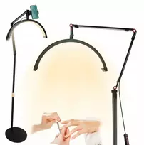 Bedee half moon led grindinė lempa blakstienoms, tinkama veidui