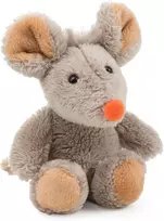 Schaffer Eddi 3547 Minkšta pliušinė pelytė su magnetu, pilka, 11 cm