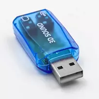Išorinė Usb garso plokštė 4 vnt. su 7.1 kanalo garsu