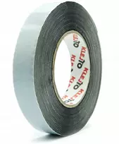 Lipni Epdm sandarinimo juosta, tanki, 1 mm storio, 40 mm x 10 m, juoda porolono
