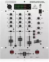Behringer Dx626 profesionalus 3 kanalų dj mikšeris su bpm skaitikliu ir vca valdymu