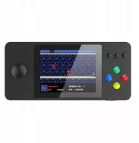 Retoo Retro K9 nešiojama žaidimų konsolė 3 colių 4gb 500 žaidimų juoda