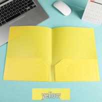 Hot-Selling Double Pocket Letter Size Storage Document Clip Folder