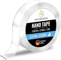 Dvipusė Nano Juosta: Stipri, Plaunama, Daugkartinio Naudojimo