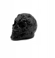 KING Halloween priekabos kablio dangtelis, kaukolės formos antgalis, dydis L