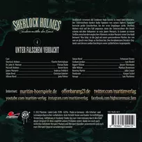 Vinilinė plokštelė Šerlokas Holmsas 04 - Nepagrįstas įtarimas