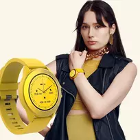Forever colorum cw-300 yellow išmanusis laikrodis atsparus vandeniui ip68 - širdies ritmo monitorius laikrodis su žingsniamačiu miego stebėjimo priemone kalorijų skaitiklis - ilgas baterijos veikimo laikas - android/ios sportinis laikrodis moterims vyrams