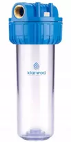 Clarkcorp Klarwod 10" korpusinis filtro korpusas vandeniui, 3 dalių, jungtys 1"