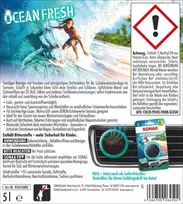 Sonax Vėjo stiklų valiklis, paruoštas naudojimui, ocean-fresh (5 litrai). Paruoštas naudoti valiklis vėjo stiklų ir priekinių žibintų plovimo sistemoms, prekės nr. 02645000