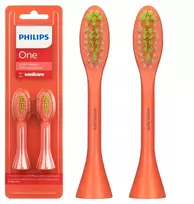 2x originalus Philips One Sonicare Bh1022/01 šepetėlio galvutė