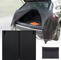 Tyafzzn tinklelis nuo uodų bagažinės dangčiui, sparno durų bagažinės uždangalas, apsauga nuo saulės, magnetinis automobilinis tinklelis nuo musių, automobilio pertvaros užuolaidos, apsauga nuo saulės visureigiams, lauke, stovyklavimui, 180 x 150 cm