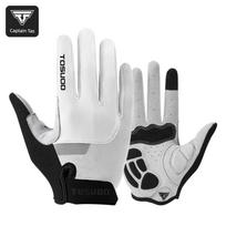 Captain Tass Riding Gloves Long Finger Mountain Bike Gloves Men's and Women's Spring and Autumn Non-Slip Shock-Absorbing Breathable Equipment M balta