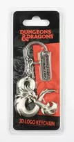 Konix Dungeons & Dragons raktų pakabukas, 3d logotipas