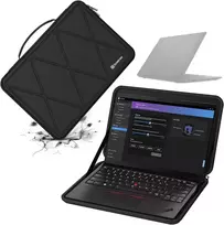 Smatree kietas eva apsauginis dėklas, suderinamas su 11.6 colių lenovo thinkpad yoga 11e gen 5, skirtas 13 colių lenovo thinkpad x1 nano gen 3/1, skirtas 13 colių lenovo thinkbook 13x gen 4/2 nešiojamojo kompiuterio krepšiui (x8021)