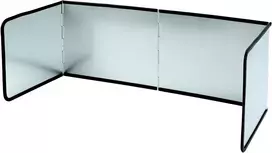 Qwork® apsauga nuo purslų virtuvės sienelė, apsauga nuo purslų sienelė viryklei, sulankstoma, 76 x 30 cm