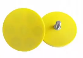 Neodimio magnetinis laikiklis C22l guminis Geltonas