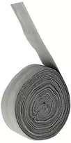 Elastinga, tampri pinta virvė 10 m x 2 cm su plokščia juosta rankogaliams, pilka