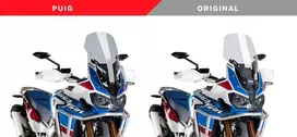 Puig 8905h Touring stiklas Honda Crf1000l Africa Twin 16'-18', tamsintas