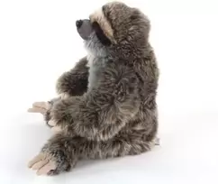 Teddys Rothenburg minkštas žaislas tinginys 26 cm sėdintis pilkas pliušinis žaislas