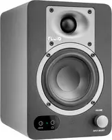Kompiuterio kolonėlės Fluid Audio C35bt studijiniai monitoriai, aktyvių garsiakalbių pora (tikslus garsas ir tolygus dažnių atsakas, studijinis garsiakalbis su neutraliu garso balansu, monitoriaus dėžės su 3,5 colio tvarkykle ir Bt jungtimi)