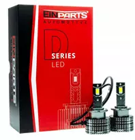 Einparts Automotive D2s Led Csp lemputės 6000k Canbus 45w & Play