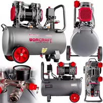Beoris alyvos kompresorius 50l Worcraft Ac-60ls [1350w] 175l/min 8 bar