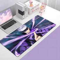 Action Jujutsu Kaisens Mouse Pad Large Gaming Mousepad With Thick Stitched Edge Nonslip Desk Mat 800x400x2mm gray
