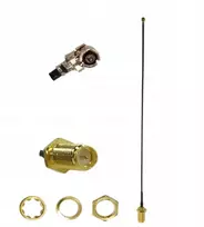 Pigtail Ufl Ipex Ipx - Sma-rp jungtis, 90cm, Rf1.13 kabelis