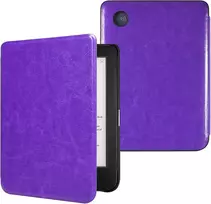 Dmluna dėklas Kobo Clara Colour/bw/2e, Tolino Shine Colour/5/4 - violetinis