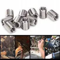 10 vnt. redukcinės įvorės M12 į M8, 15mm, nerūdijantis plienas