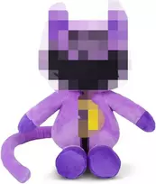 Minkštas žaislas gyvūnas, 23 cm violetinis pliušinis žaislinis katinas, besišypsantis pliušinis žaislas, kimštinis pliušinis žaislas, didelis, mergaitėms, berniukams, gimtadieniui, vaikams ir suaugusiems dovana, merginos festivalio šventinės dovanos