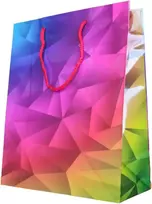 Bagland popieriniai dovanų maišeliai su grafika 5" 12 vnt. 3 dizainų 23 cm x 18 cm x 10 cm dovanų pakavimas mylimam žmogui gimtadienio sveikinimui