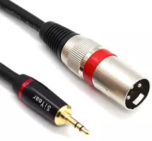 3.5mm Mini Jack Stereo į Xlr Male Mikrofono Kabelis 3m