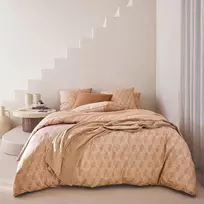 Essix medvilninis perkelio antklodės užvalkalas 240 x 220 cm Hypnos rusvai gelsvas