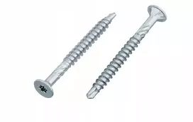 Savisriegis sraigtas gipso kartonui 4x50 Tx baltas cinkuotas 500vnt