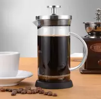 Virdulys Stiklinis arbatinukas-užplikytuvas kavai ir arbatai, 800 ml