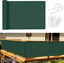 Balkono uždanga nepermatoma 170 g/m² apsauga nuo vėjo 100 x 500 cm