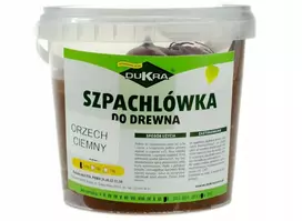 Dukra glaistas medienai tamsus riešutas 1,5kg parketui Osb baldams