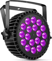 Led Par Uv + Rgb Prožektorius, Dmx512, 8ch, 200w, Diskotekos, Vakarėliams
