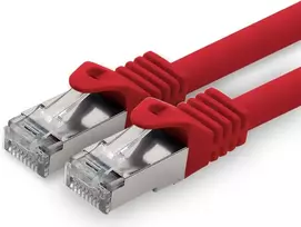 Cat.7 Ethernet tinklo kabelis 2m, Raudonas, Sftp, 10gbase-t