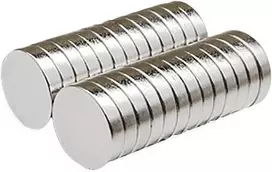 Neodimio magnetai, 20 vnt., 15 x 3 mm