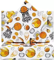 Krepšinio dovanų popierius berniukams vyrams vaikams 4 lapai krepšinio dovanų popierius 50x70cm sportinis krepšinio dovanų popierius sporto renginiams krepšinio gimtadienio vakarėliui